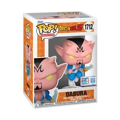 Figura Funko Pop Animation Dabura Dragon Ball Z na caixa