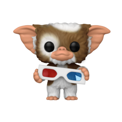 Figura Funko Pop Gizmo segurando óculos 3D