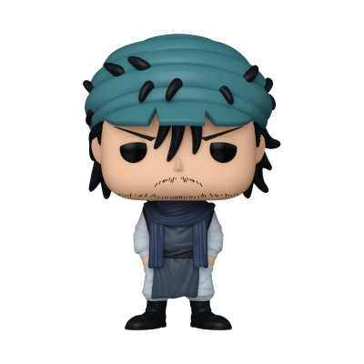 Figura Funko Pop com turbante azul e roupa tradicional