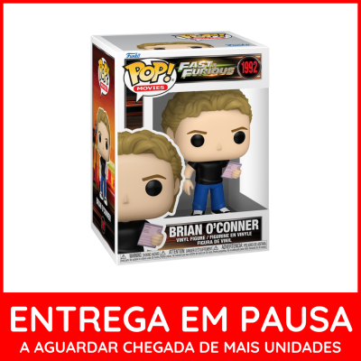 Funko Pop! Brian OConner Fast & Furious 1992 em caixa