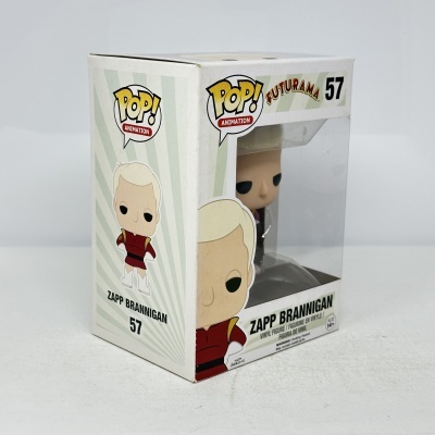 Embalagem de figura POP! Animation Zapp Brannigan Futurama nº 57