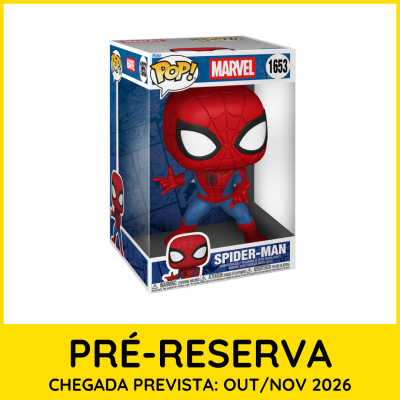 Figura colecionável Funko Pop Spider-Man Marvel na caixa