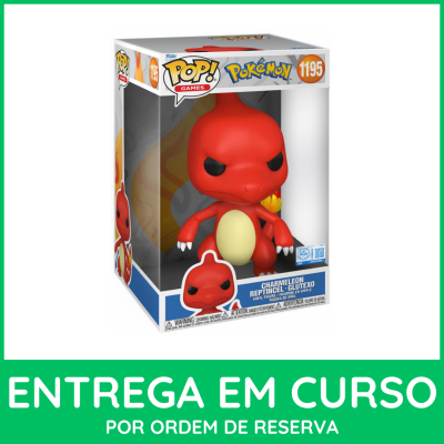 Figura Funko Pop! Charmeleon Pokémon na embalagem