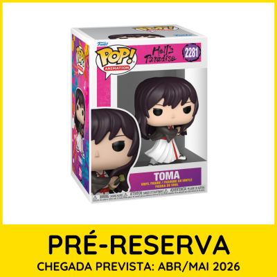 Figura Funko POP! Toma Hells Paradise nº 2281 em embalagem