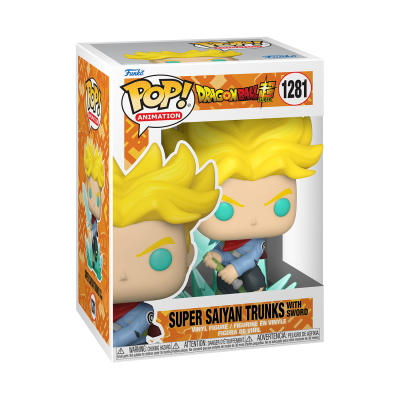 Funko Pop! Super Saiyan Trunks Dragon Ball 1281 em caixa