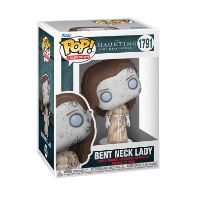 Figura Funko Pop Bent Neck Lady The Haunting of Hill House na embalagem