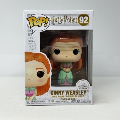 Figura de vinil Ginny Weasley FUNKO POP! modelo 92 na embalagem