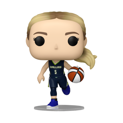 Figura Funko Pop jogador basquetebol Dallas número 5 com bola e ténis azuis
