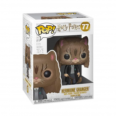 Figura POP! Hermione Granger de Harry Potter na embalagem