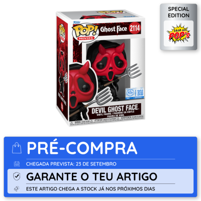 Figura de vinil Funko Pop Ghost Face 2114 Devil Ghost Face com caixa