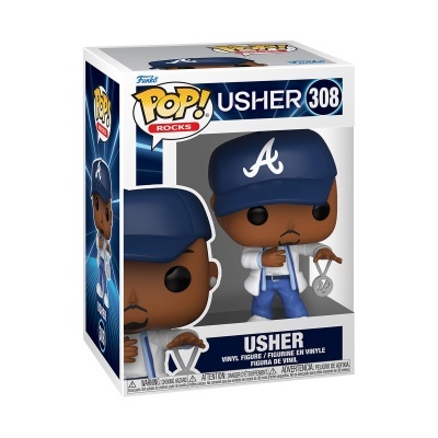 Boneco Funko Pop! Usher vinil na caixa