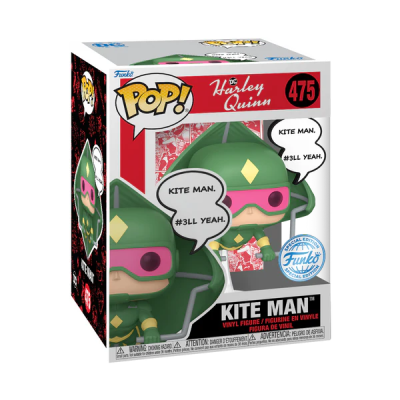 Funko Pop Kite Man nº 475 em embalagem caixa colecionador