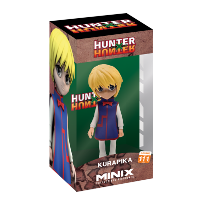 Figura colecionável Kurapika Hunter x Hunter na caixa
