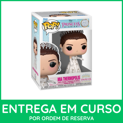 Figura Funko Pop! da Mia Thermopolis em caixa