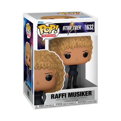 Funko Pop! Raffi Musiker Star Trek número 1632 em caixa