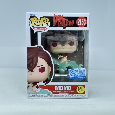 Figura Funko Pop Momo da Dan Da Dan em caixa