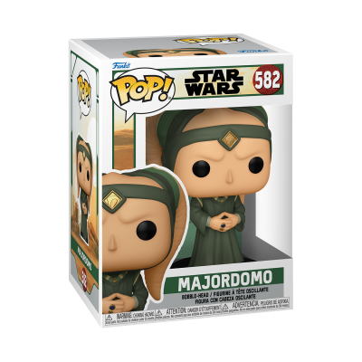 Funko Pop! Star Wars Majordomo número 582 em caixa