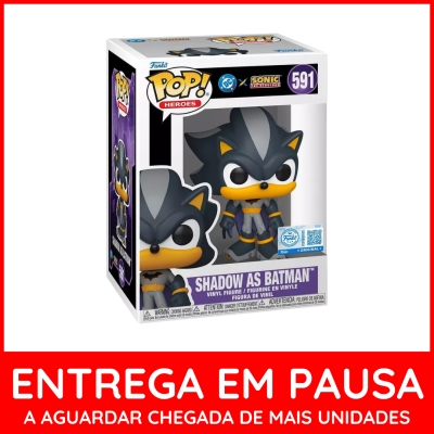 Funko Pop! Shadow as Batman figura de vinil na caixa