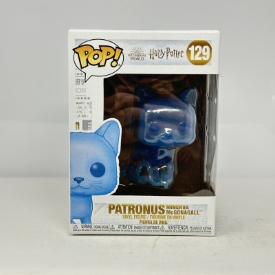 Figura de vinil azul translúcida Pop! Patronus Minerva McGonagall Harry Potter