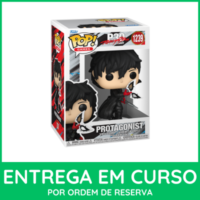 Figurine de vinil Protagonist POP! Games na caixa