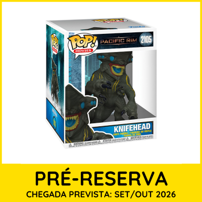 Figura Funko Pop! Knifehead de Pacific Rim na caixa
