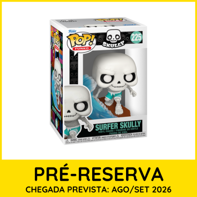 Figura Funko Pop! Surfer Skully na caixa transparente