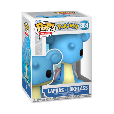 Funko Pop! Lapras Pokémon figura de vinil na caixa