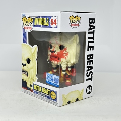 Caixa de figura Funko Pop! Comics Battle Beast n.º 54