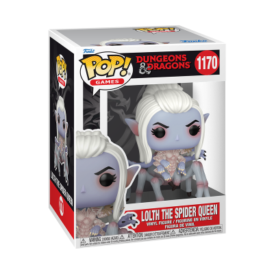 Funko Pop Lolth The Spider Queen Dungeons & Dragons na embalagem