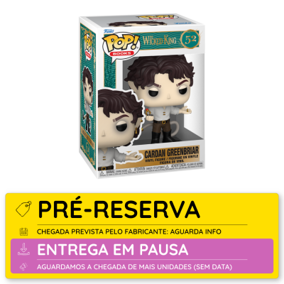 Figurina de vinil Cardan Greenbriar Pop! Books na caixa