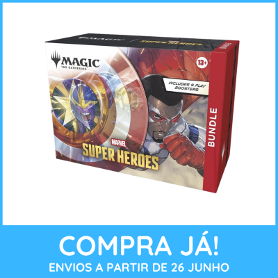 Pacote do jogo Magic The Gathering Marvel Super Heroes Bundle