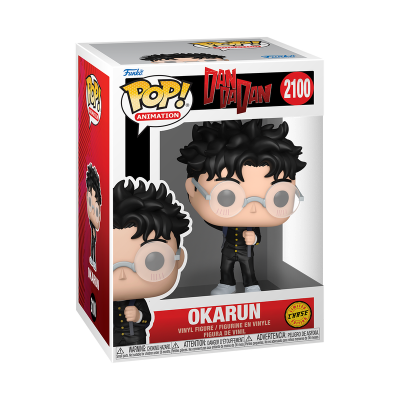 Figura Funko Pop! Okarun Dan Da Dan vinil em caixa com janela plástica