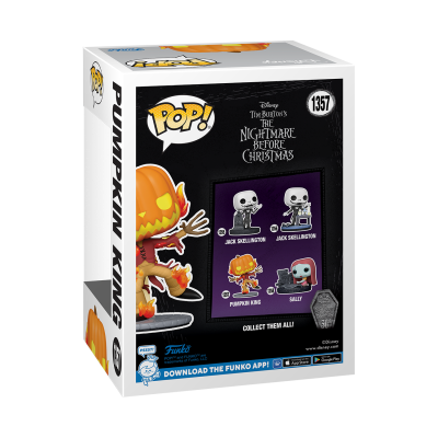 Caixa Funko Pop! Disney Pumpkin King The Nightmare Before Christmas nº 1357