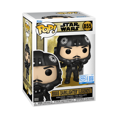Figura Funko Pop! Star Wars Biggs Darklighter Legends em caixa oficial