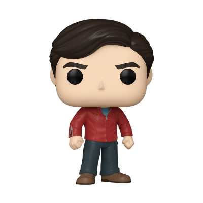 Boneco Funko Pop de figura masculina com casaco vermelho