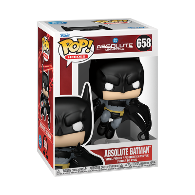 Funko Pop! de Batman Absolute em caixa