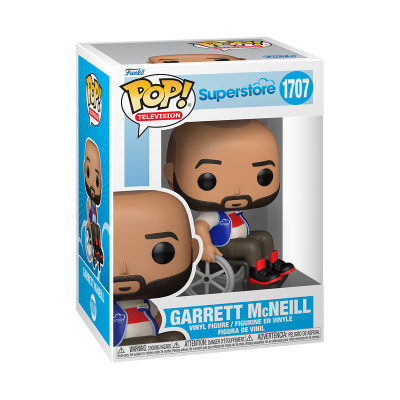 Figura de vinil Garrett McNeill em caixa Pop! Television número 1707