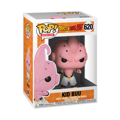 Figura Pop! Animation Kid Buu Dragon Ball Z vinil na caixa