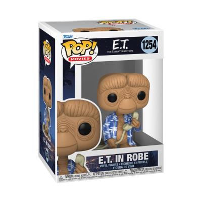 Figura Funko Pop! E.T. IN ROBE número 1254 em embalagem de vinil