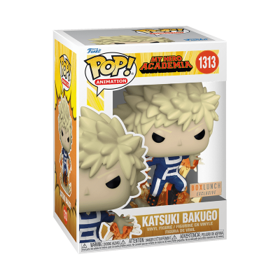 Figura Funko Pop! Katsuki Bakugo de My Hero Academia na caixa
