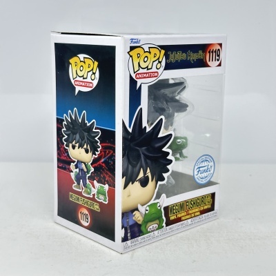 Caixa da figura Funko Pop! Jujutsu Kaisen Megumi Fushiguro número 1119