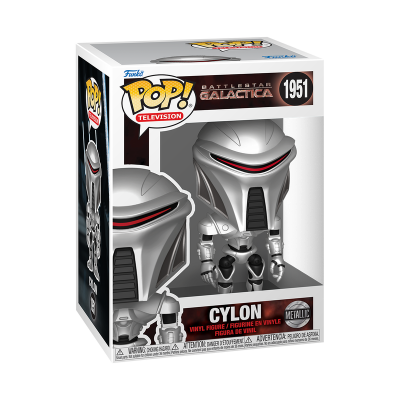 Figura Funko Pop! Cylon Battlestar Galactica na caixa