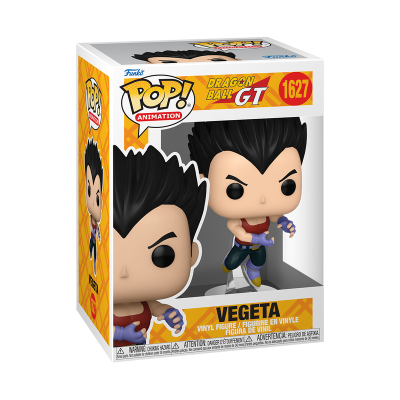 Figura Pop! Vinyl de Vegeta de Dragon Ball GT na embalagem