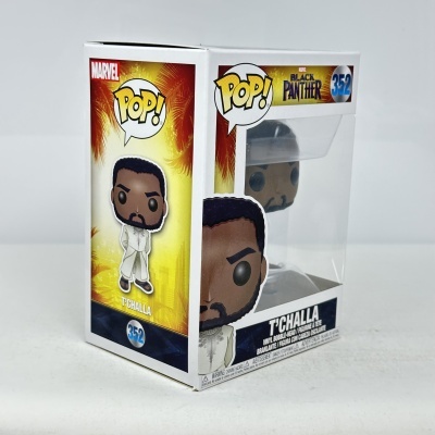 Figura Funko Pop! TChalla do Black Panther da Marvel na caixa