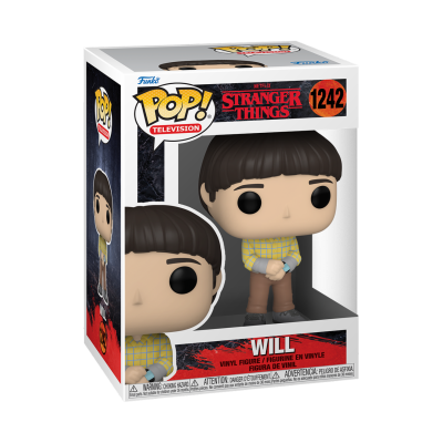 Figura Funko Pop! Stranger Things Will na embalagem