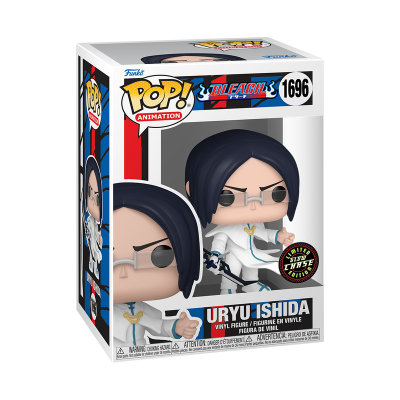 Funko Pop Uryu Ishida Bleach figura em vinil na caixa