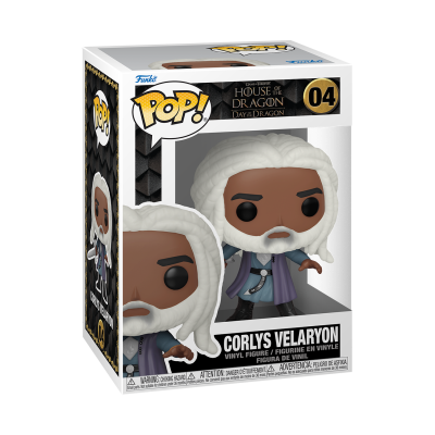Figura Funko Pop! Corlys Velaryon da House of the Dragon na caixa