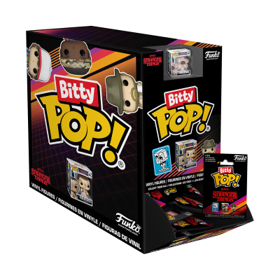 Expositor de figuras de vinil Bitty POP! da Funko de Stranger Things