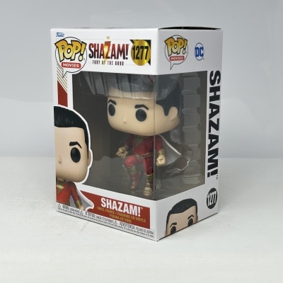 Figura de vinil Pop! Movies SHAZAM! numero 1277 na embalagem
