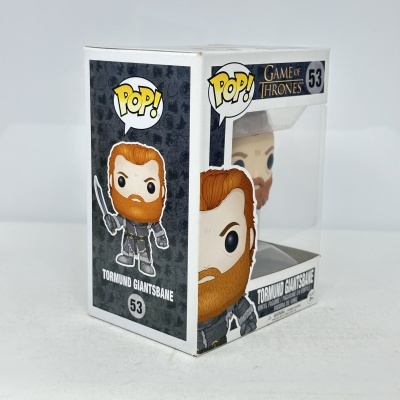 Caixa da figura Funko Pop! Game of Thrones Tormund Giantsbane número 53.